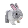 Teeny Weeny Hase in Grau/Weiß