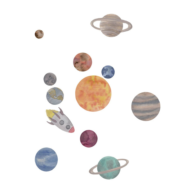 Thats Mine Wandsticker Sonnensystem, Multi