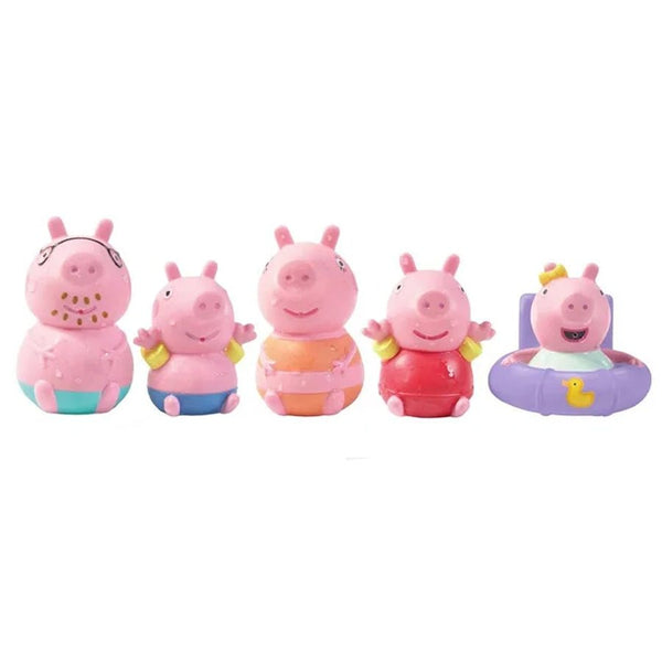 Gurli Gris Og Familie Badefigurer
