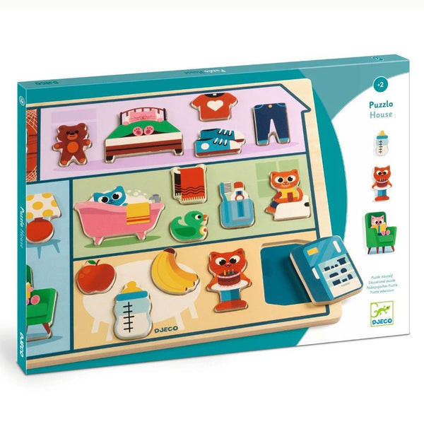Djeco Puzzle, das Haus