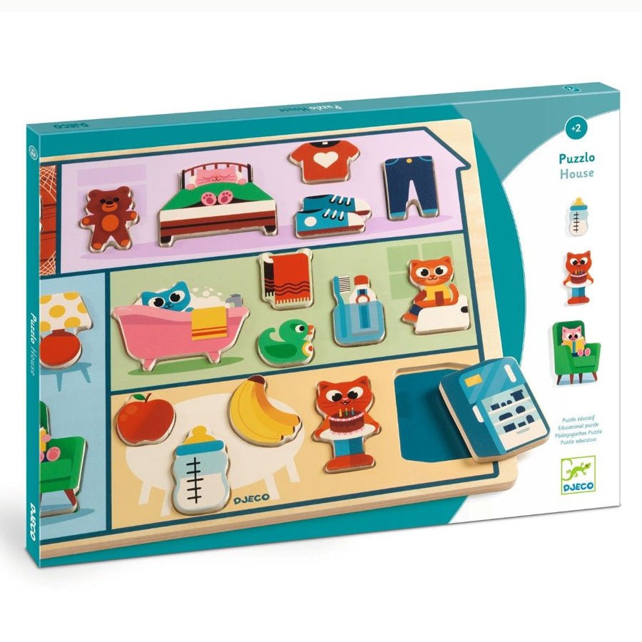 Djeco puslespil, huset