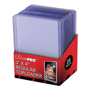 Ultra Pro Toploader Clear Regular (25 stk) fra Pokemon