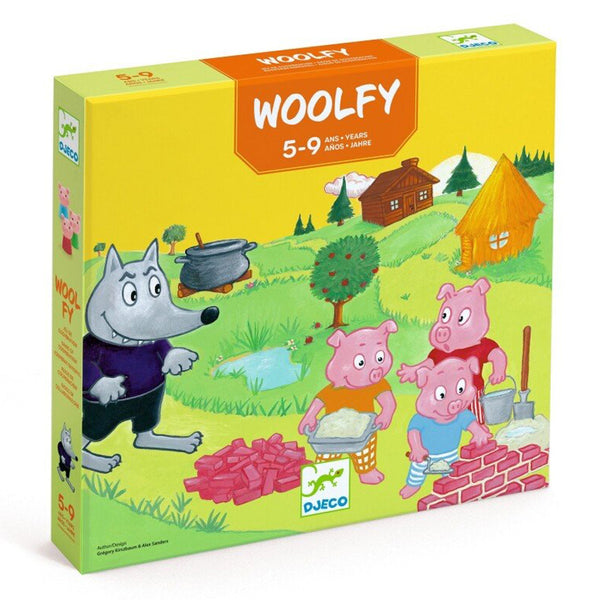 Djeco Spiel, Wolf und die 3 kleinen Ferkel