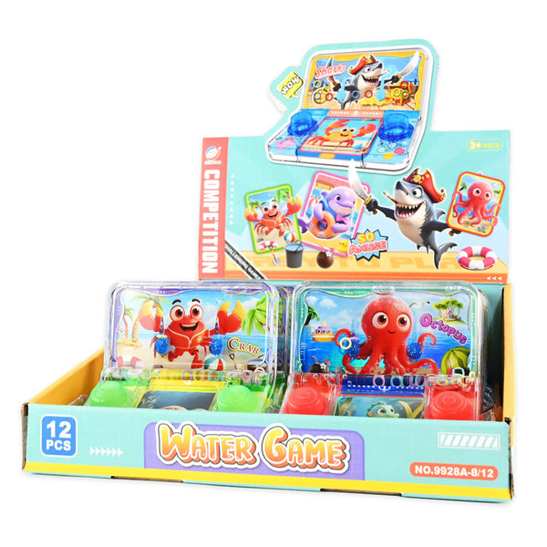 Wasserspiel mit Meeresbewohnern in verschiedenen Modellen