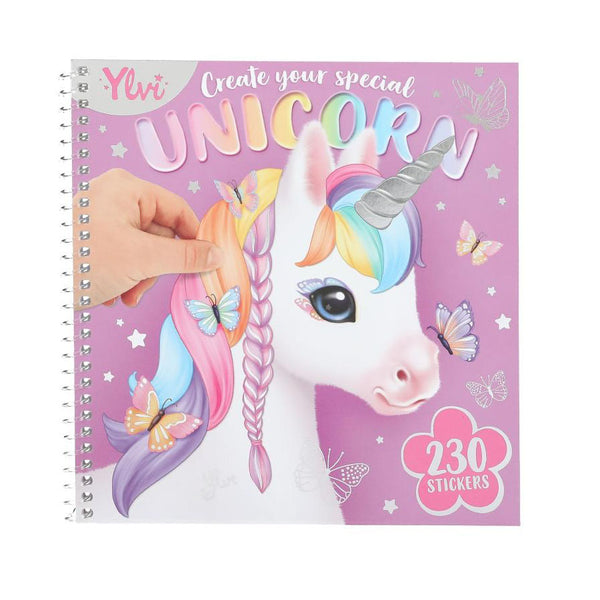 Ylvi Create Your Special Einhorn-Stickerbuch