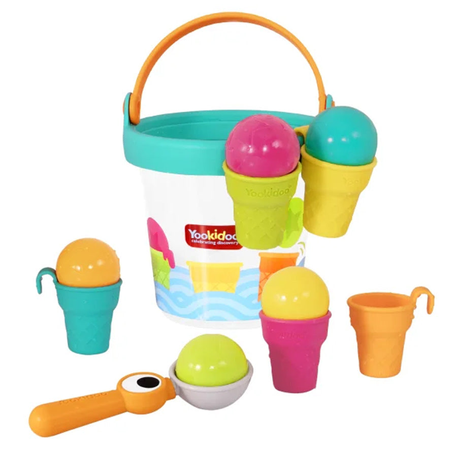 Scoop & Splash Spand- og Isvaffel Legesæt