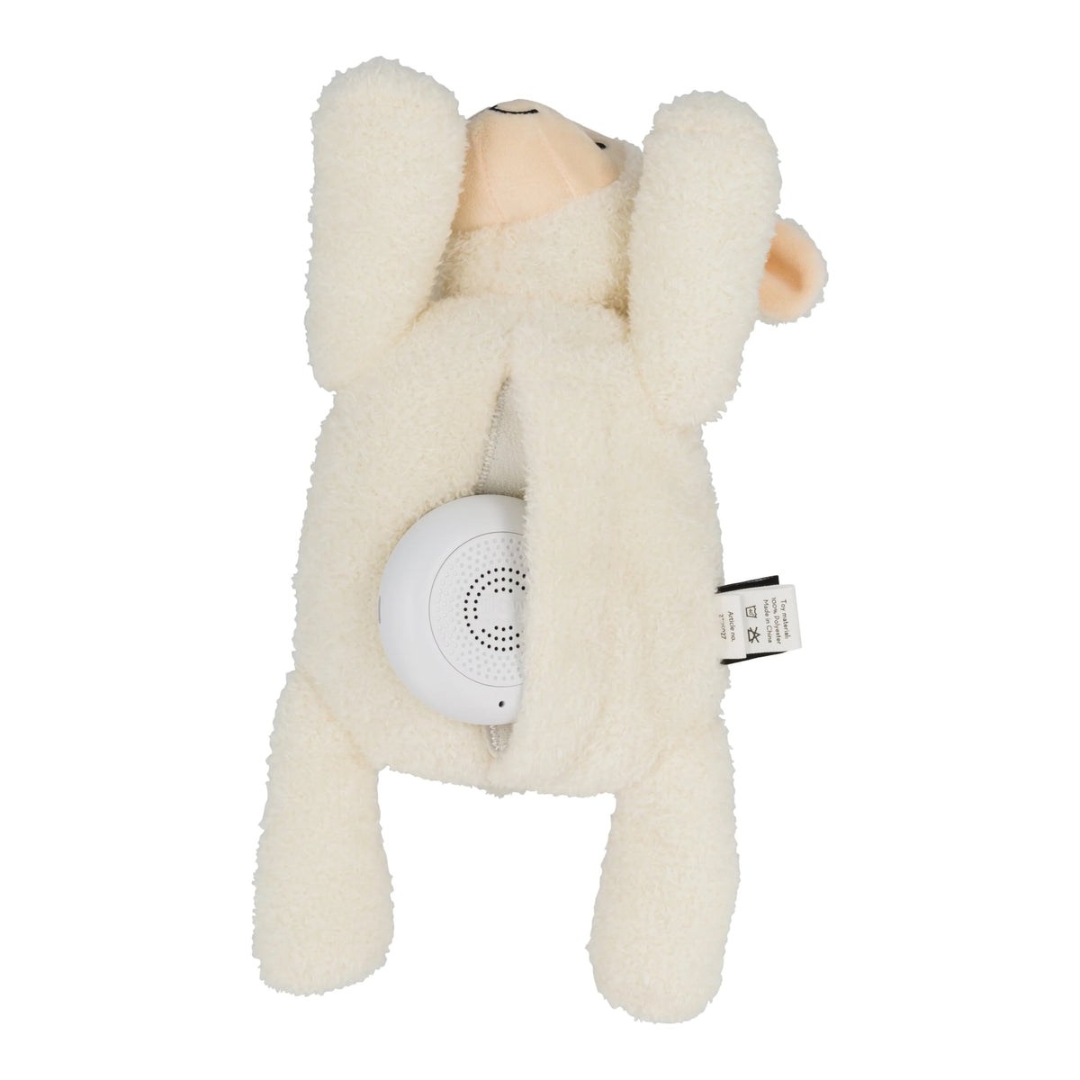 Rosie Genopladelig Hjertelydsbamse i Beige
