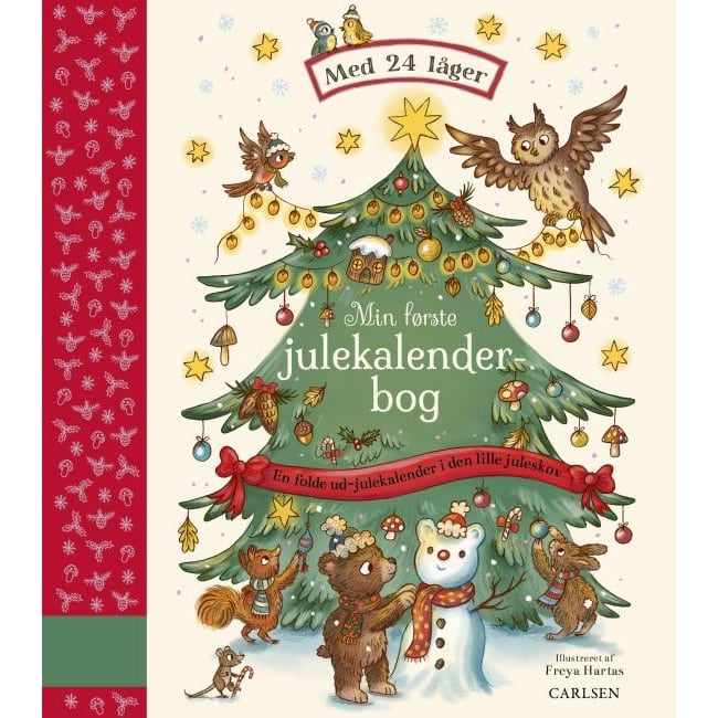 Min Første Julekalenderbog fra Forlaget Carlsen