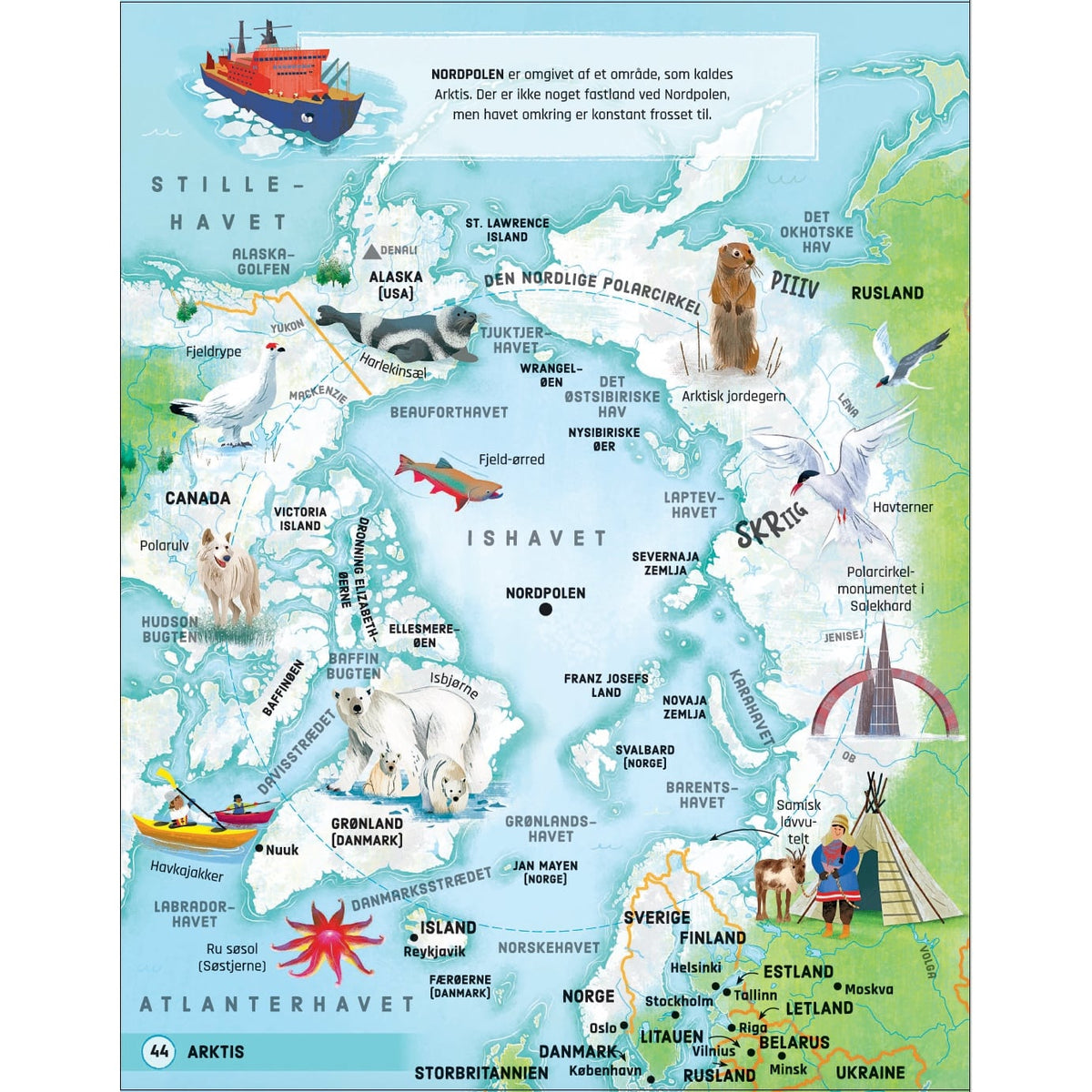 Mit Eget Verdensatlas fra Forlaget Tukan