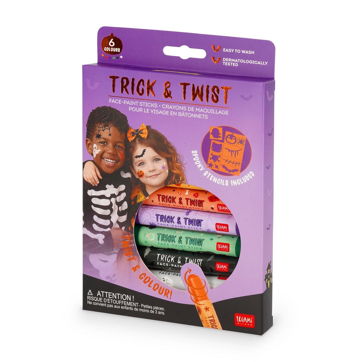 Ansigtsmaling Trick & Twist fra Legami