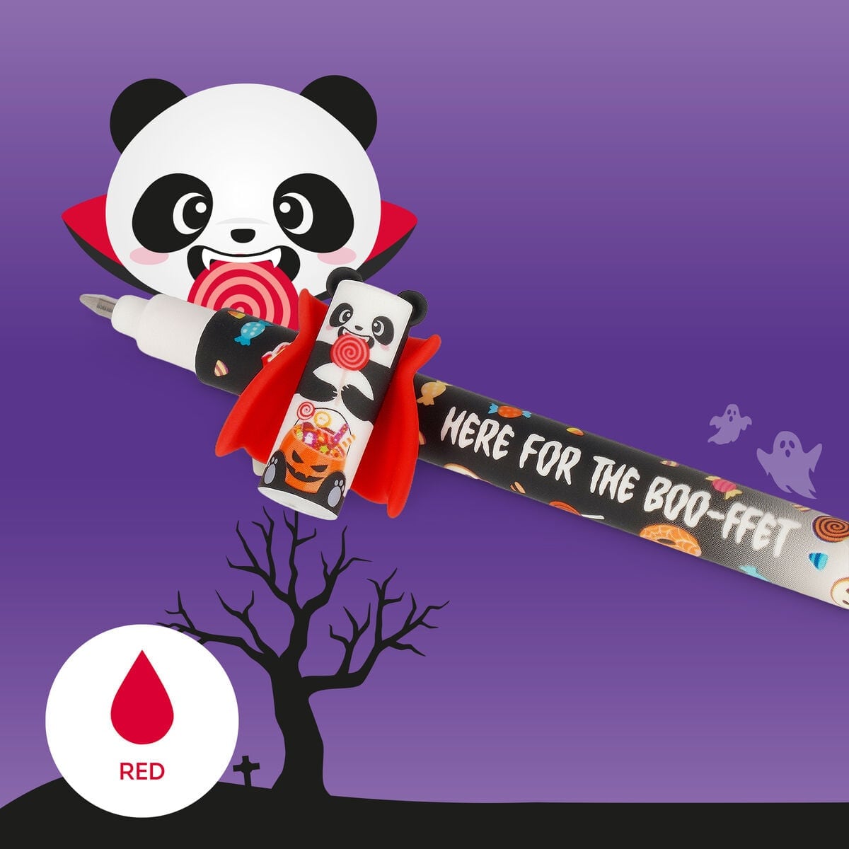Erasable Gel Pen Shake Your Bones i Spooky Party fra Legami