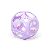 Sensorikball mit Rasselgeräusch in Lavendel