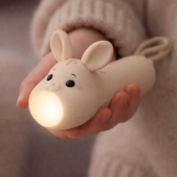 Silikone Lommelygte Kanin fra Little L