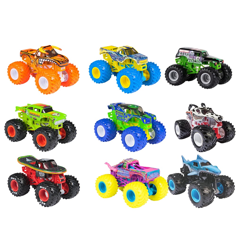 Monster Jam 1:64 Pack asst. fra Monster Jam
