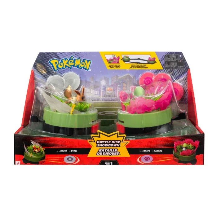 Battle Disc Eevee Vs Ralts fra Pokemon