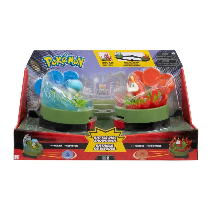 Battle Disc Quaxly Vs Fuecoco fra Pokemon