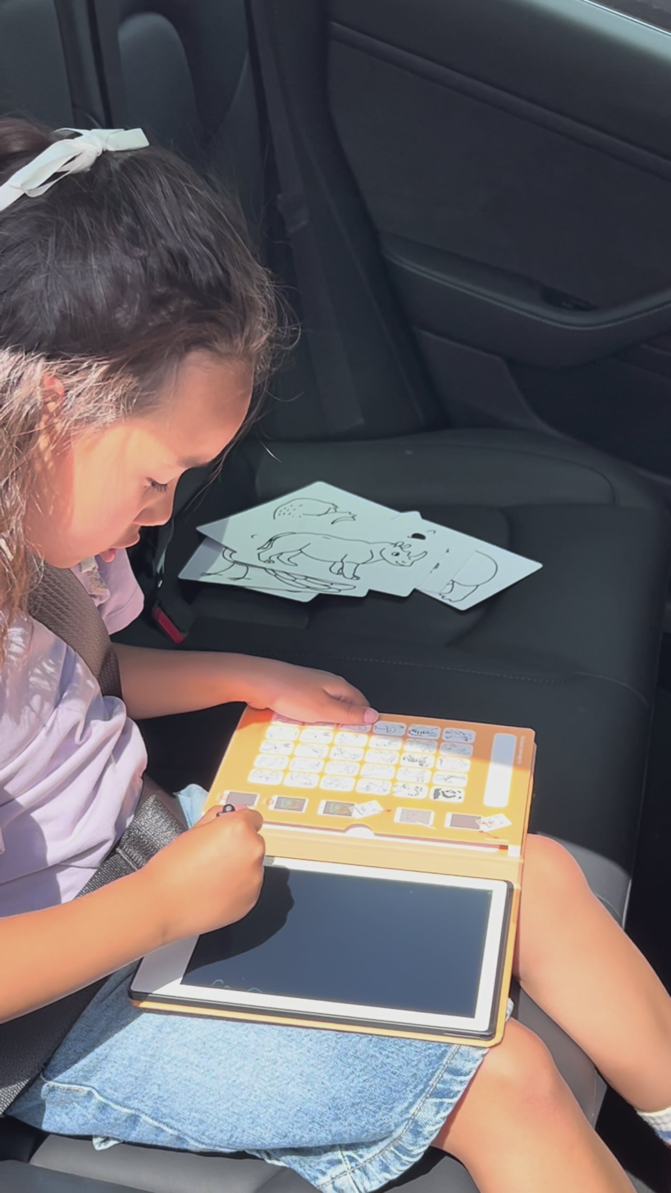Video laden: Kidydraw Mini-Skizzenbuch mit LCD-Bildschirm, Tiere