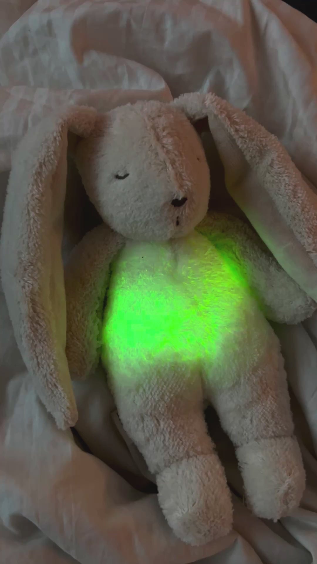 Video laden: Moonie Organic Kanin mit Lampe, Polar Natur