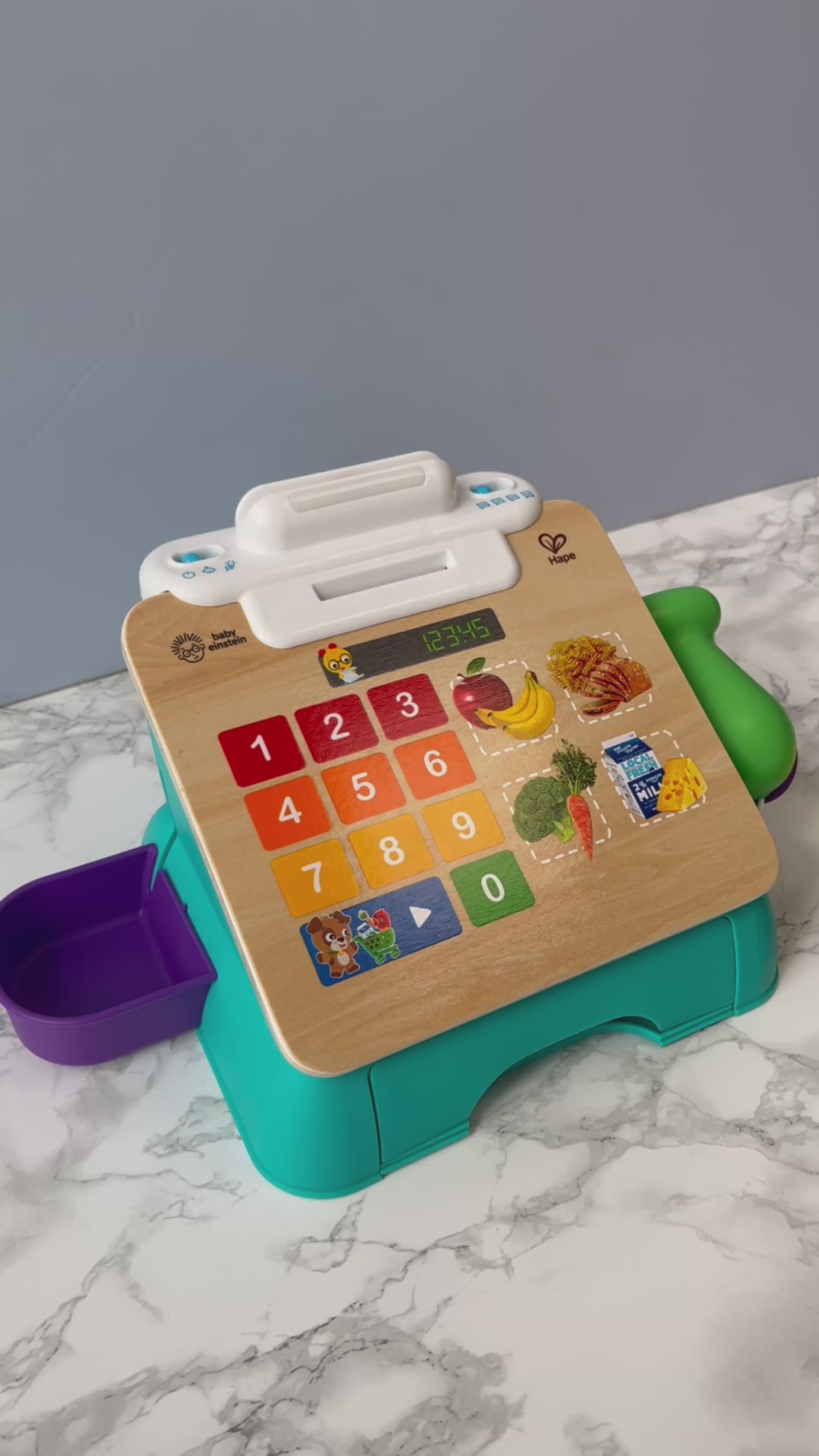 Video laden: Hape Magic Touch, Kasseapparat