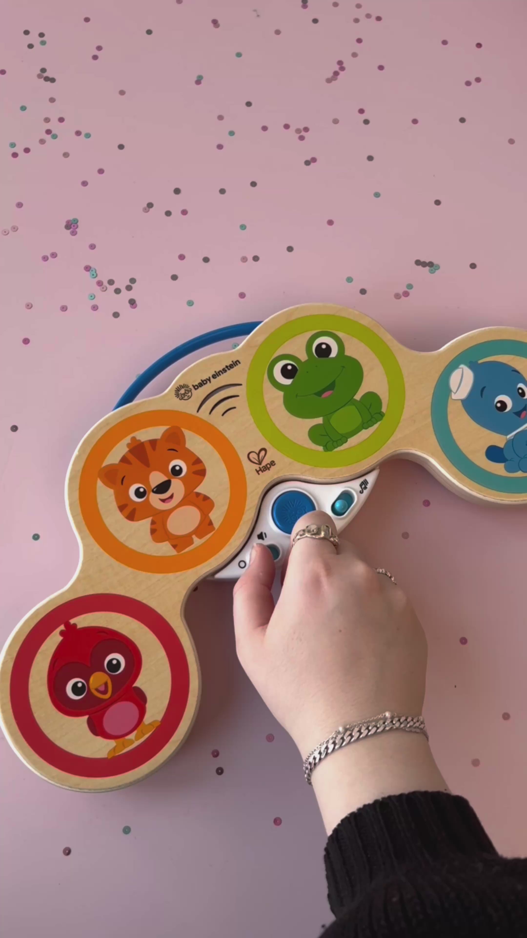 Video laden: Hape Baby Einstein Magic Touch Trommel