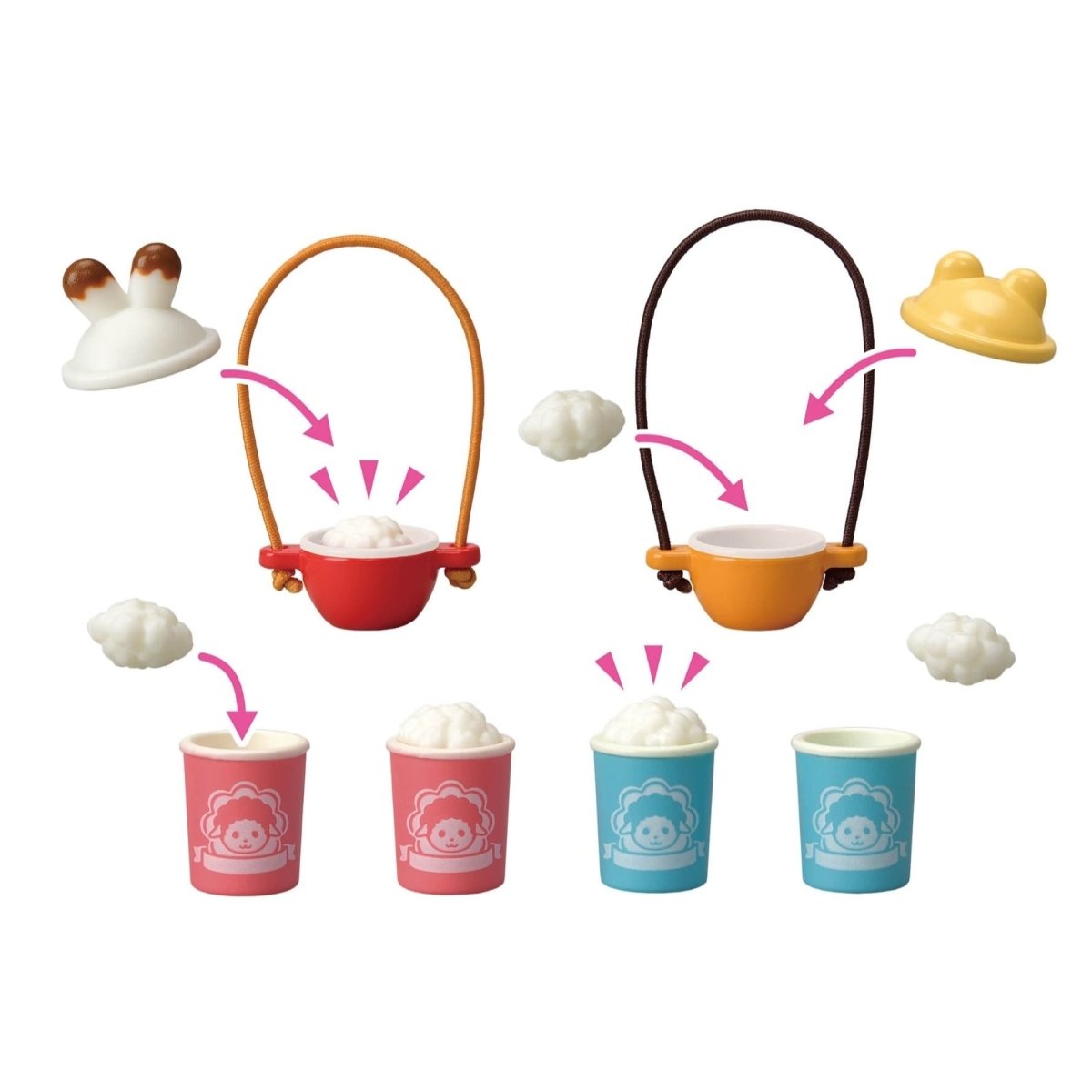 Popcorn Ladcykel inkl. Figur