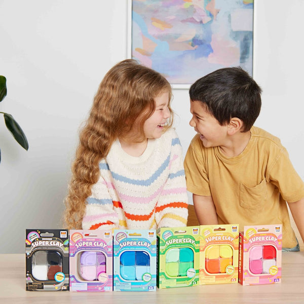 Super Clay i Sunset Pink/Rød